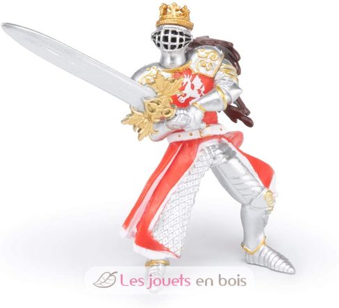 Figurine Roi au dragon à l'épée PA39797 Papo 2