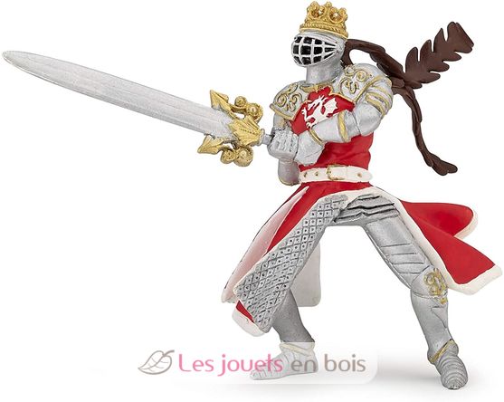 Figurine Roi au dragon à l'épée PA39797 Papo 1