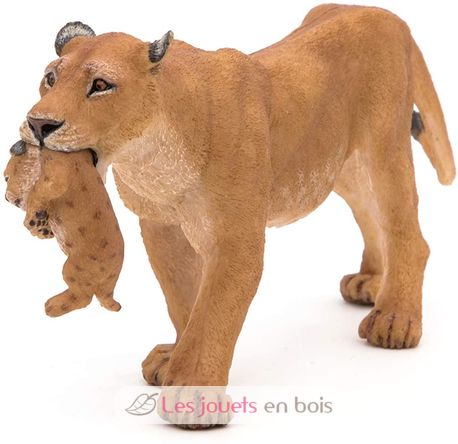 Figurine Lionne avec son bébé lionceau PA50043-2909 Papo 4