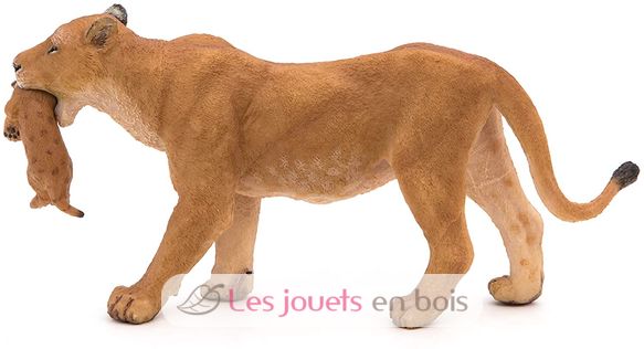 Figurine Lionne avec son bébé lionceau PA50043-2909 Papo 6