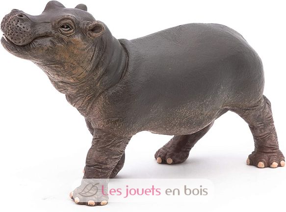 Figurine Bébé hippopotame PA50052-4561 Papo 5