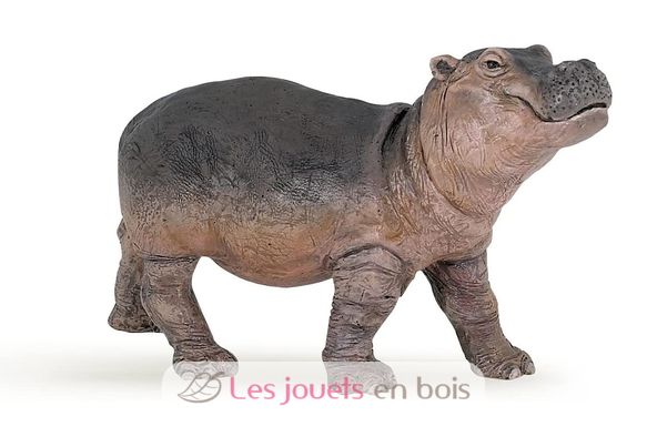 Figurine Bébé hippopotame PA50052-4561 Papo 7