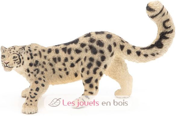 Figurine léopard des neiges - Jeux et jouets Papo - Avenue des Jeux