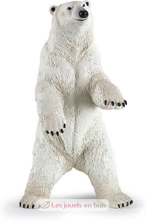 Figurine mini ours polaire pour jouer - pion de jeu