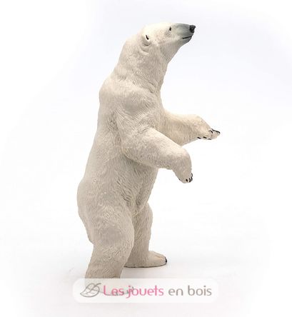 Figurine mini ours polaire pour jouer - pion de jeu