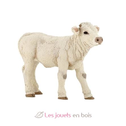 Figurine Veau charolais PA51157-3619 Papo 1