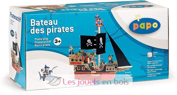 Bateau Pirate Black Beard PA9079-856 Papo 3