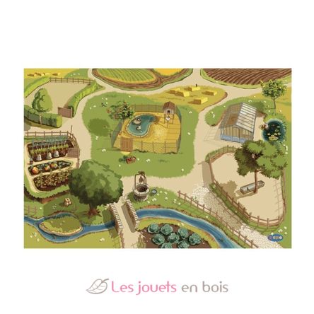 Tapis de la ferme pour figurines PA60501-3177 Papo 1
