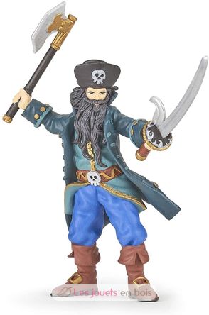 Figurine Pirate Barbe Noire PA-39477 Papo 1