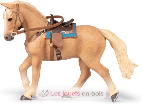 Figurine Cheval western et sa cavalière PA-51566 Papo 7