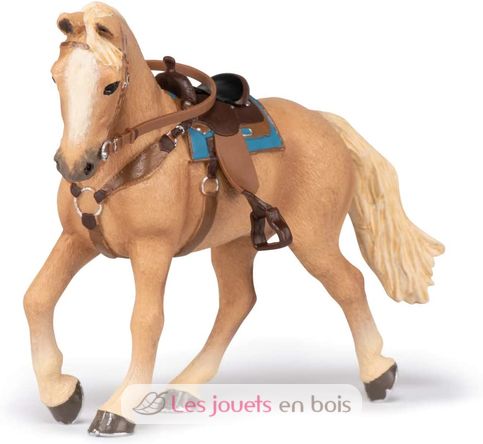 Figurine Cheval western et sa cavalière PA-51566 Papo 8