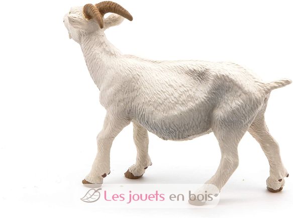 Figurine Chèvre blanche à cornes PA51144-2947 Papo 7