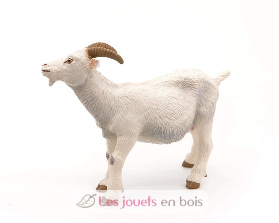 Figurine Chèvre blanche à cornes PA51144-2947 Papo 3