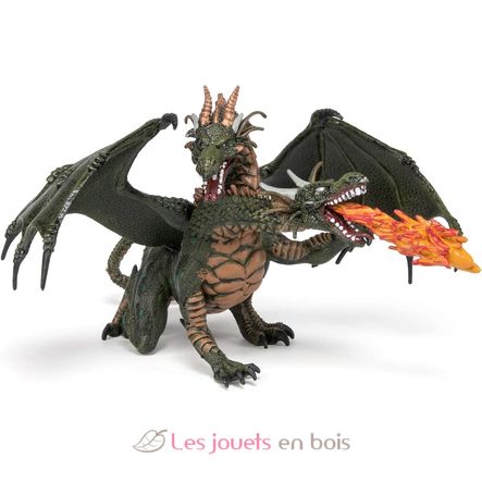 Figurine Dragon deux têtes PA36019 Papo 3