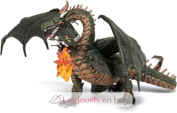 Figurine Dragon deux têtes PA36019 Papo 5