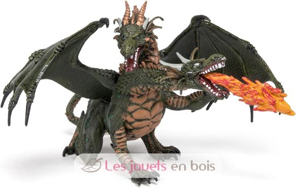 Figurine Dragon deux têtes PA36019 Papo 3