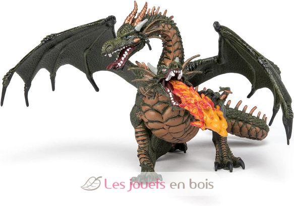 Figurine Dragon deux têtes PA36019 Papo 2