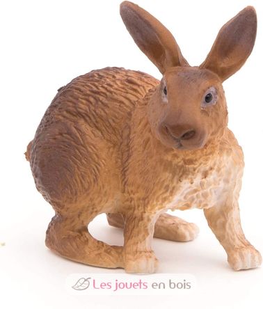 Figurine Lapin marron PA51049-2944 Papo 2