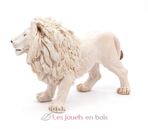 Figurine Lion blanc PA50074-2913 Papo 5