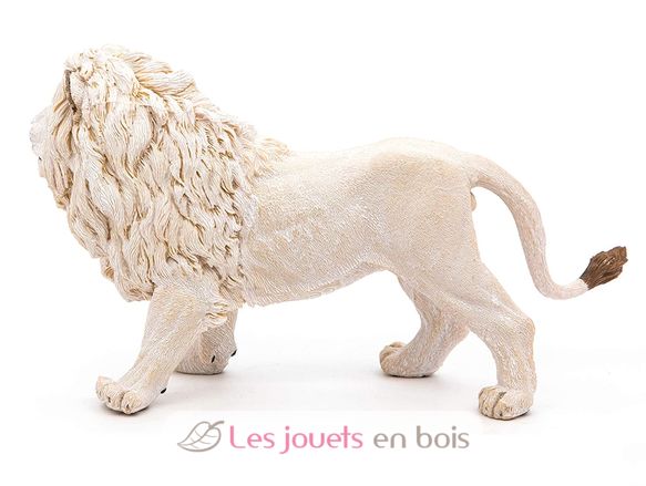 Figurine Lion blanc PA50074-2913 Papo 4