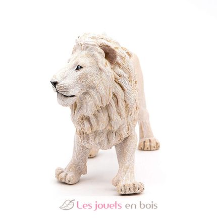 Figurine Lion blanc PA50074-2913 Papo 3