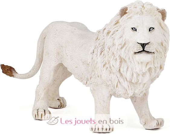 Figurine Lion blanc PA50074-2913 Papo 6