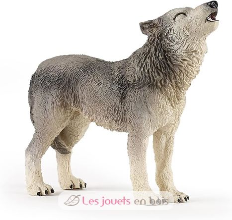 Figurine Loup hurlant PA50171-4758 Papo 1