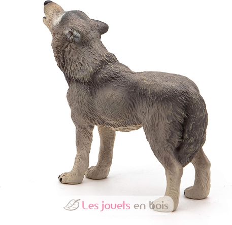 Figurine Loup hurlant PA50171-4758 Papo 2