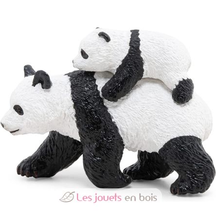 Figurine Panda et son bébé PA50071-3119 Papo 3