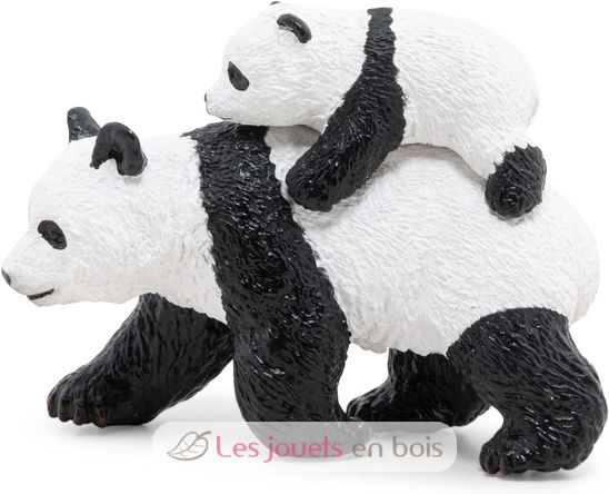 Figurine Panda et son bébé PA50071-3119 Papo 3