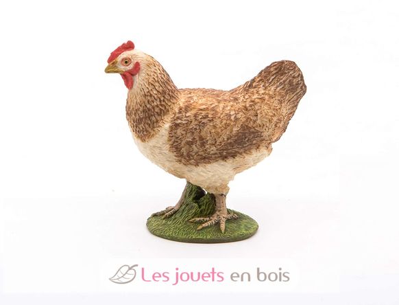 Figurine Poule PA51159-3620 Papo 4