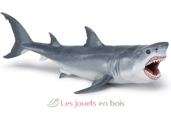 Figurine Requin Mégalodon préhistorique PA-55087 Papo 3