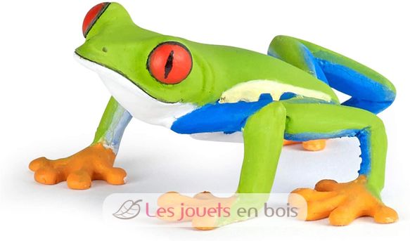 Figurine Rainette aux yeux rouges PA50210 Papo 1