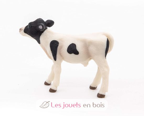 Figurine Veau noir et blanc PA51149-3127 Papo 4