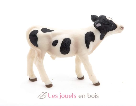 Figurine Veau noir et blanc PA51149-3127 Papo 3