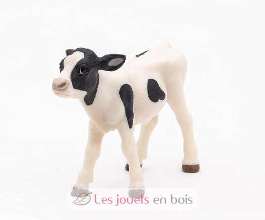 Figurine Veau noir et blanc PA51149-3127 Papo 1