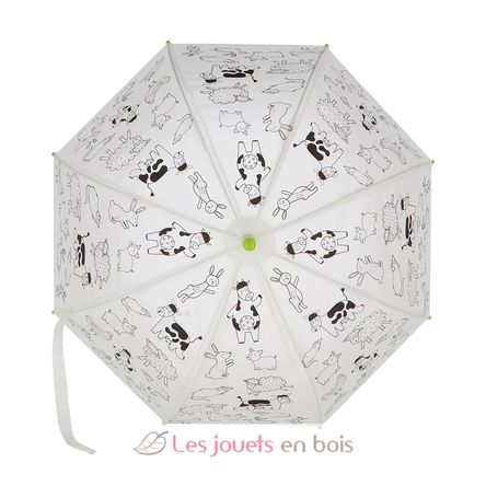 Parapluie à colorier Animaux ferme ED-KG280 Esschert Design 3