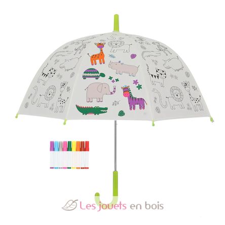 Parapluie à colorier Jungle ED-KG281 Esschert Design 1