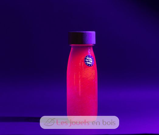 Bouteille sensorielle Float Fluo rose PB47678 Petit Boum 2