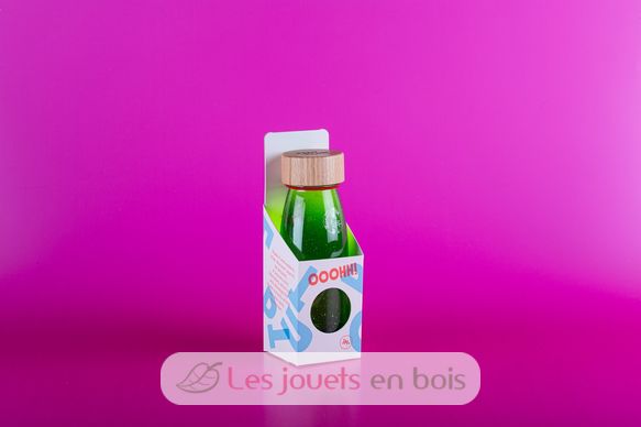 Bouteille sensorielle Float vert PB47635 Petit Boum 2