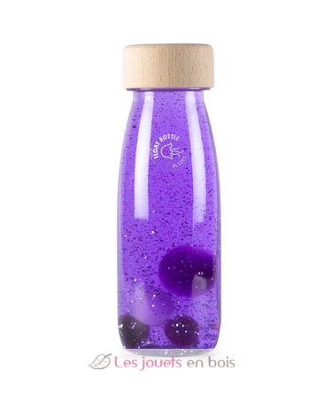 Bouteille sensorielle Float violet PB47634 Petit Boum 1