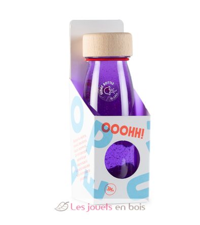 Bouteille sensorielle Float violet PB47634 Petit Boum 2