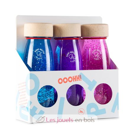 3 Bouteilles sensorielles Magic PB47652 Petit Boum 2