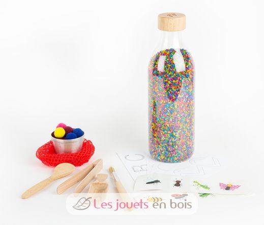 Bouteille sensorielle Wow Touch Bottle PB47654 Petit Boum 2