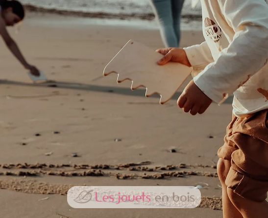 5 peignes à sable en bois SP-SAND-COMBS Speelbelovend 8