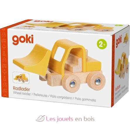 Pelleteuse en bois jaune GK55834 Goki 3