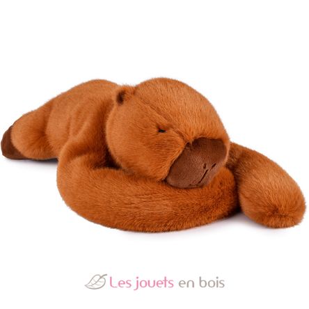 Peluche capybara marron lesté 50 cm HO3398 Histoire d'Ours 1