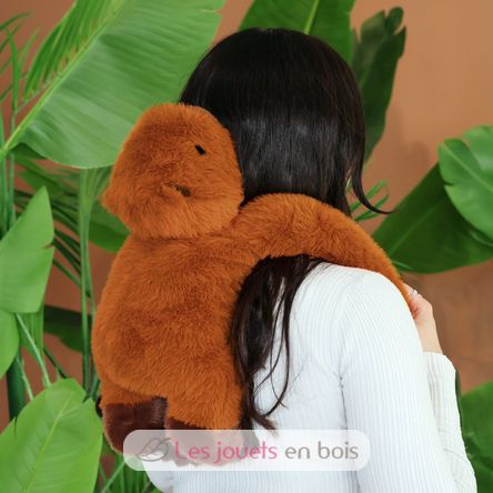 Peluche capybara marron lesté 50 cm HO3398 Histoire d'Ours 4