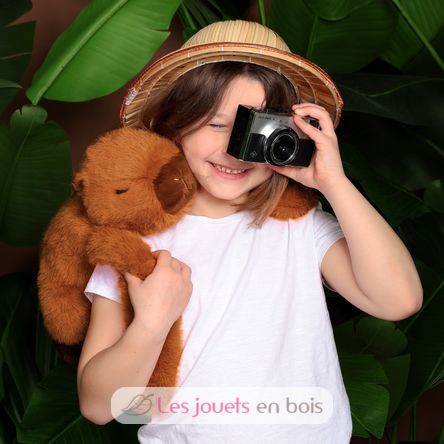 Peluche capybara marron lesté 50 cm HO3398 Histoire d'Ours 5