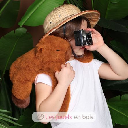Peluche capybara marron lesté 50 cm HO3398 Histoire d'Ours 7